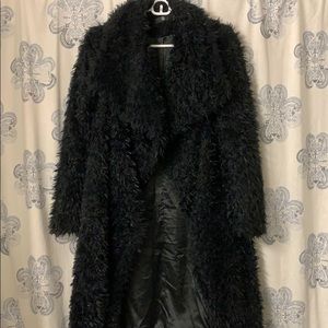 Black faux fur Jacket